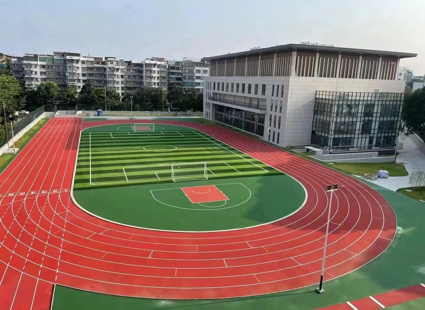 福州市硅PU塑胶篮球场 - 厂家